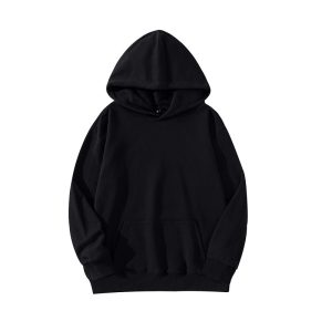Men's Solid Color Oversized Hoodie